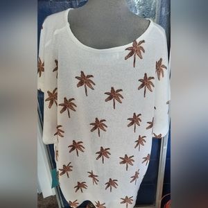 Caftan style sweater size XL